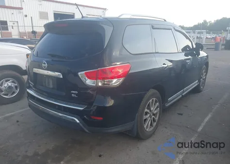 2014 Nissan Pathfinder Sl из США, поврежденный, VIN 5N1AR2MM8EC651008